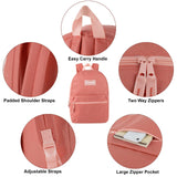 Trail maker Classic 17 inch Backpacks with Adjustable Padded Straps | School Backpacks for Girls, Boys (Coral)