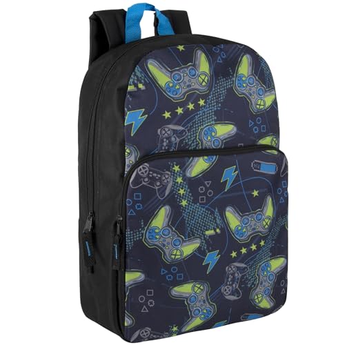 Trail maker Fun School Backpack for Elementary Middle School Girls and Boys | 17 Inch Printed Backpacks for School Kids, Travel | Backpacks4Less