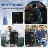 Travel Backpack for Men Women Large Lightweight Carry - on Laptop Backpack 30L Flight Approved Business Rucksack Water - Resistant Backpack Fits 17.3 inch Laptop for College Work Travel with a Small Bag