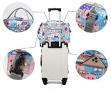 Travel Duffle Bag Weekender Overnight Bag Gym Tote with Dry and Wet Separated Pocket for Women Girls Shoulder Workout Duffel Bag Water Resistant (cute cats)