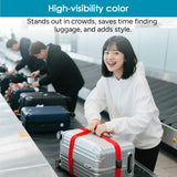 Travel Inspira Luggage Straps for Suitcases with TSA Lock, Protect Your Luggage Anti - Burst, High Visibility Color, Easy to Identify Luggage Adjustable Heavy Duty Belt for 20 - 32 Inch Suitcases