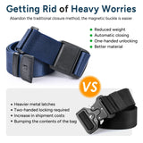 Travel Inspira Magnetic Quick - Release Travel Belt for Luggage Strap - Hands - Free, Lightens Load, Secures Multiple Bags, Adjustable & Lightweight for Effortless Travel