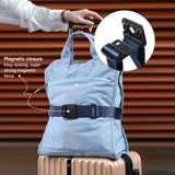 Travel Inspira Magnetic Quick - Release Travel Belt for Luggage Strap - Hands - Free, Lightens Load, Secures Multiple Bags, Adjustable & Lightweight for Effortless Travel