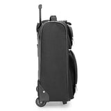 Travel Select Amsterdam Business Rolling Garment Bag, Softside Expandable Rolling 2 - Wheeled Suit Carrier, Black, One Size