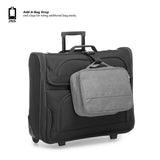 Travel Select Amsterdam Business Rolling Garment Bag, Softside Expandable Rolling 2 - Wheeled Suit Carrier, Gray, One Size