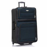 Travel Select Amsterdam Softside Expandable Luggage with Rolling Wheels, Navy, 29 - Inch Large