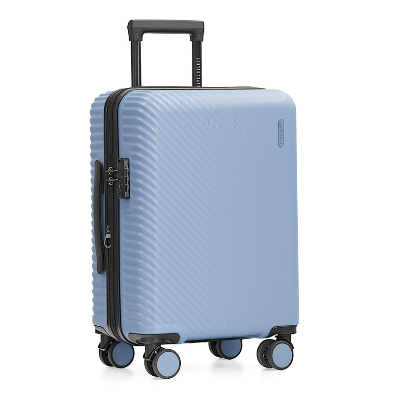 Travel Select Bridgetown Hardside Expandable Luggage w/TSA Lock, Light Blue, 21 - Inch Carry - on