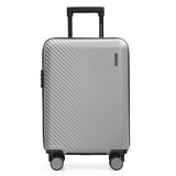 Travel Select Bridgetown Hardside Expandable Luggage w/TSA Lock, Silver, 21 - Inch Carry - on