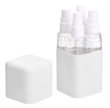Travel Size Toiletry Bottles Set, TSA Approved, 1.69 oz, Leak - Proof, BPA - Free Plastic, 4 - Pack, (GREY)