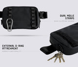 Travel Small Crossbody Bags for Men & Women with Hidden Pocket - Waterproof Crosssbody Fanny Pack for Men with Adjustable Shoulder Sling Belt for Traveling, Running & Hiking
