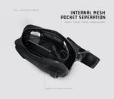 Travel Small Crossbody Bags for Men & Women with Hidden Pocket - Waterproof Crosssbody Fanny Pack for Men with Adjustable Shoulder Sling Belt for Traveling, Running & Hiking