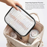 Travel Toiletry Bag for Men,Clear Hard Shell Zipper Case,2pcs Large Capacity Portable Toiletry Organizer Dopp Kit Water - Resistant Shaving Bag For Toiletries Accessories,Makeup Cosmetic Bag For Women