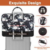 Travel Weekender Bag for Women, 21" Overnight Bag with Shoe Compartment 50L Large Travel Duffel Bag Carry On Tote for Weekend, Overnight, Business Trips, Water Resistant
