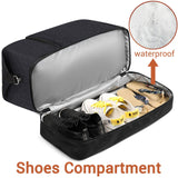 Travel Weekender Bag for Women, 21" Overnight Bag with Shoe Compartment 50L Large Travel Duffel Bag Carry On Tote for Weekend, Overnight, Business Trips, Water Resistant