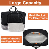 Travel Weekender Bag for Women, 21" Overnight Bag with Shoe Compartment 50L Large Travel Duffel Bag Carry On Tote for Weekend, Overnight, Business Trips, Water Resistant