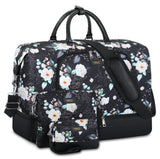 Travel Weekender Bag for Women, 21" Overnight Bag with Shoe Compartment 50L Large Travel Duffel Bag Carry On Tote for Weekend, Overnight, Business Trips, Water Resistant