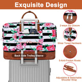 Travel Weekender Bag for Women, Overnight Bag with Shoe Compartment Oversized Travel Duffel Bag Carry On Tote 21"