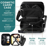 TRAVELARIM Luggage Sets 3 Piece, 20 Inch Carry on Luggage and 24 Inch Suitcases with Wheels Spinner, Durable Hard Shell Suitcase Set, Expandable Travel Suitcase, Black