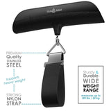 TravelArim Portable Luggage Scale Travel Digital, 110lb/50kg Suitcase Luggage Weight Scale with Hook, Backlight LCD Display with Battery Included