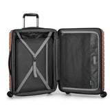 Traveler's Choice Archer Polycarbonate Hardside Spinner Luggage Set,Tie Down Straps, Orange, Checked 29 - Inch