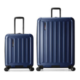 Traveler's Choice Art of Travel Hardside Expandable Luggage with Spinner Wheels, Navy