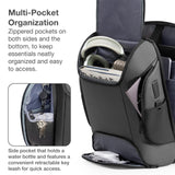 Traveler's Choice Breenon 19 - Inch Laptop Backpack with USB Port, Gray
