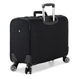 Traveler's Choice Carry - On Softside 8 - Wheeled Spinner Garment Bag Luggage, Black, 21 - Inch