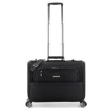 Traveler's Choice Carry - On Softside 8 - Wheeled Spinner Garment Bag Luggage, Black, 21 - Inch