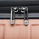 Traveler's Choice Dana Point Hardside Expandable Luggage with Spinner Wheels, Rose Gold, 3 - Piece Set