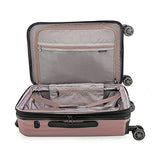 Traveler's Choice Dana Point Hardside Expandable Luggage with Spinner Wheels, Rose Gold, 3 - Piece Set