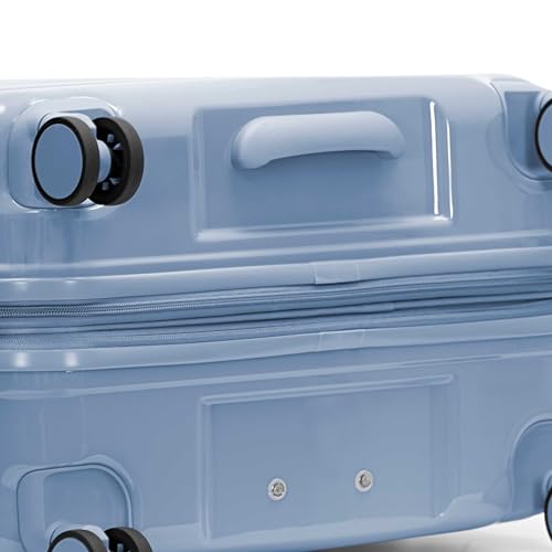 Traveler's Choice Edinburgh II Hardside Spinner Luggage, TSA Lock, Blue, 21" Carry - on