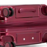Traveler's Choice Edinburgh II Hardside Spinner Luggage, TSA Lock, Red, 21" Carry - on