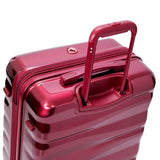 Traveler's Choice Edinburgh II Hardside Spinner Luggage, TSA Lock, Red, 21" Carry - on