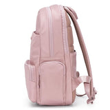 Traveler's Choice Iria 20L Backpack for Women, Water Resistant Travel Bag Daypack, Work, College, Business, Commuter, Dusty Pink, Carry - on Laptop Backpack