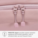 Traveler's Choice Iria 20L Backpack for Women, Water Resistant Travel Bag Daypack, Work, College, Business, Commuter, Dusty Pink, Carry - on Laptop Backpack