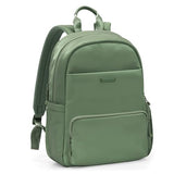 Traveler's Choice Iria 20L Backpack for Women, Water Resistant Travel Bag Daypack, Work, College, Business, Commuter, Green, Carry-on Laptop Backpack