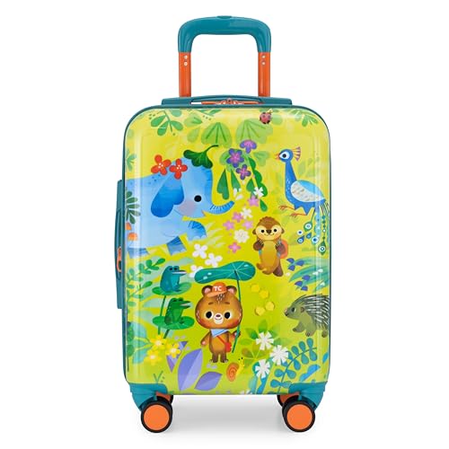 Traveler's Choice Kids JoJo the Bear's Travel Adventure, Jungle, 20-Inch Carry-On