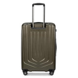 Traveler's Choice Lethbridge Hardside Expandable Spinner Luggage with TSA Lock, Mocha Gold, 26" Medium