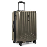 Traveler's Choice Lethbridge Hardside Expandable Spinner Luggage with TSA Lock, Mocha Gold, 26