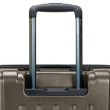 Traveler's Choice Lethbridge Hardside Expandable Spinner Luggage with TSA Lock, Mocha Gold, 26" Medium