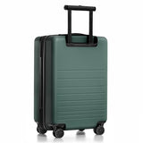 Traveler's Choice Markham Hardside Expandable Luggage with Double Spinner Wheels, Carry - On 21 - Inch Suitcase, TSA Lock, 21 - Inch, Green