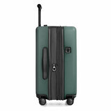 Traveler's Choice Markham Hardside Expandable Luggage with Double Spinner Wheels, Carry - On 21 - Inch Suitcase, TSA Lock, 21 - Inch, Green