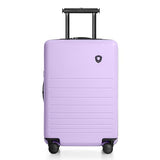 Traveler's Choice Markham Hardside Expandable Luggage with Double Spinner Wheels, Carry - On 21 - Inch Suitcase, TSA Lock, 21 - Inch, Purple