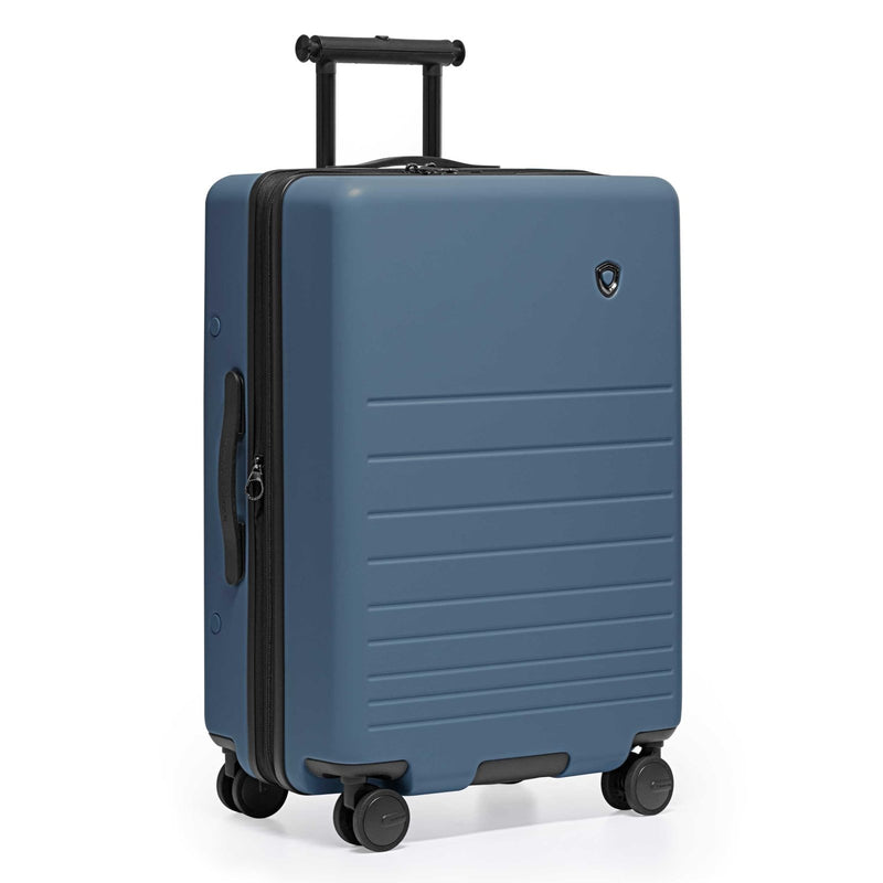 Traveler's Choice Markham Hardside Expandable Luggage with Hinomoto Spinner Wheels, 26 - Inch Medium, Navy