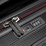Traveler's Choice Maxporter II Polycarbonate Hardside Trunk with Spinner Wheels, Black, 22 - Inch Carry - on Luggage