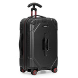 Traveler's Choice Maxporter II Polycarbonate Hardside Trunk with Spinner Wheels, Black, 22 - Inch Carry - on Luggage