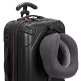 Traveler's Choice Maxporter II Polycarbonate Hardside Trunk with Spinner Wheels, Black, 22 - Inch Carry - on Luggage