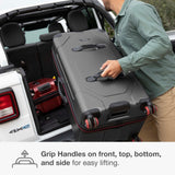 Traveler's Choice Maxporter II Polycarbonate Hardside Trunk with Spinner Wheels, Gray, 31 - Inch Large Trunk