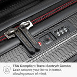 Traveler's Choice Maxporter II Polycarbonate Hardside Trunk with Spinner Wheels, Gray, 31 - Inch Large Trunk