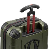 Traveler's Choice Maxporter II Polycarbonate Hardside Trunk with Spinner Wheels, Green, 22 - Inch Carry - on Luggage